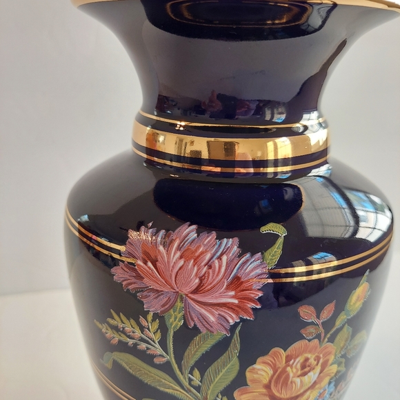 Greek Cobalt Blue Vase - Picture 6 of 11